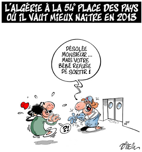 L&rsquo;Algérie à la 54e place des pays ou il vaut mieux naître en 2013