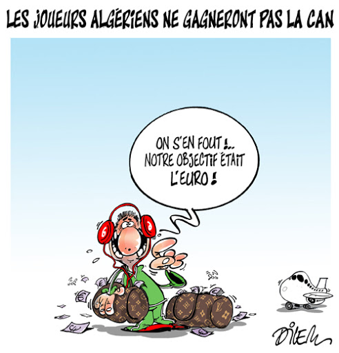 Les joueurs algériens ne gagneront pas la CAN