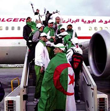 Les supporters algériens sont partis pour la Can 2013,Au pays de Mandela