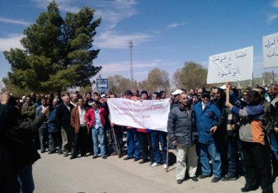 Les travailleurs de Rhourde Nouss interpellent Bouteflika