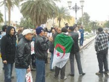Lourdes peines contre les chômeurs de Ouargla