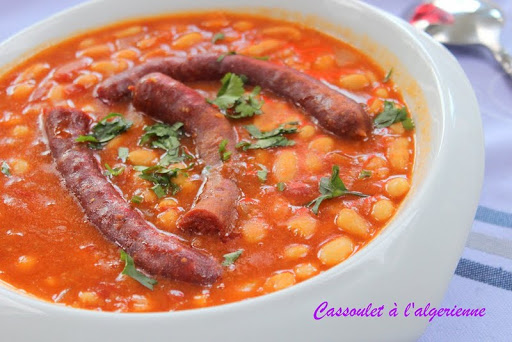 Merguez aux haricots blancs