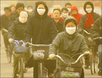 Pékin / Pollution : les autorités demandent aux habitants de rester chez eux
