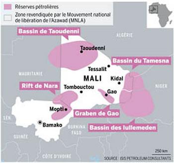 Pétrole,Or et Uranium au Mali,Les desseins inavoués d&rsquo;une « intervention indécente »