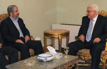 Réconciliation palestinienne,Abbas et Mechaal se rencontrent au Caire