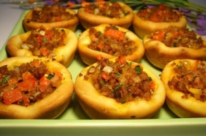 Tartelettes au bœuf haché