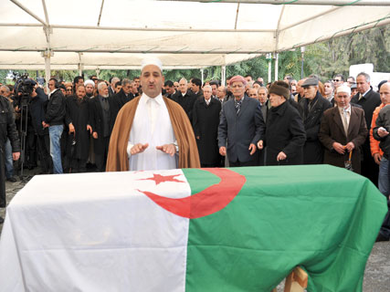 Ahmed Mahsas inhumé hier à El-Alia