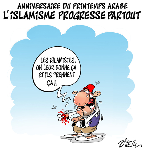 Anniversaire du printemps arabe,L’Islamisme progresse partout