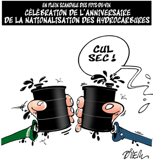 En plein scandale des pots-de-vin,célébration de l’anniversaire de la nationalisation des hydrocarbures