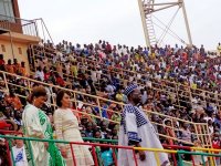Feux d’artifices et danse traditionnelle en ouverture du 23e Fespaco