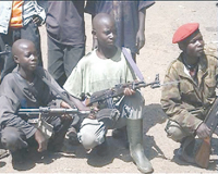 Ils sont plus de 300 000 à porter les armes,Enfants soldats : honte à l’humanité !