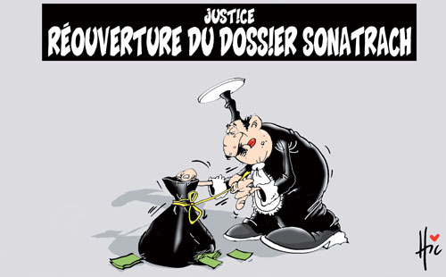 Justice ,réouverture du dossier sonatrach