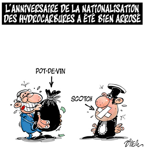 L&rsquo;anniversaire de la nationalisation des hydrocarbures a été bien arrosé