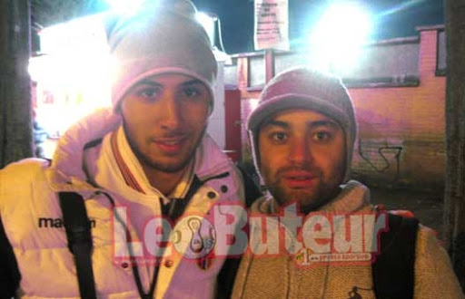 Le Buteur à la rencontre de Saphir Taïder