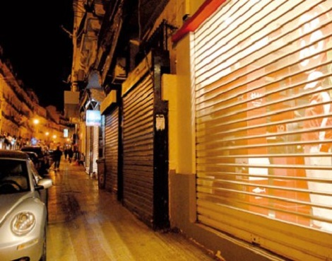 Plus de 1.000 locaux commerciaux fermés à Alger en 2012