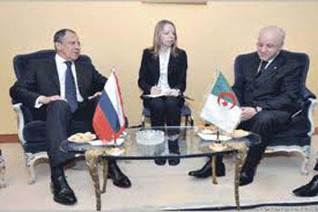 Sergueï Lavrov à Alger ,Alger et Moscou se concertent sur le Sahel et la Syrie