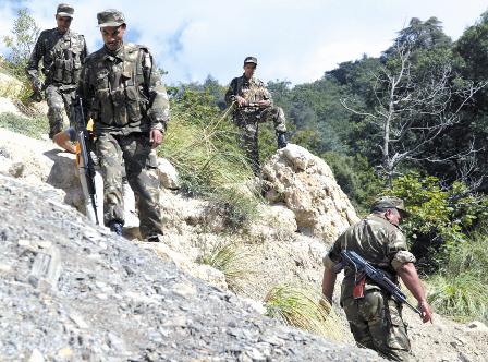 Un terroriste éliminé et des armes récupérées par les éléments de l’ANP à Khenchela