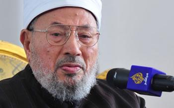 Al Qaradaoui rend licite l&rsquo;Assassinat de prédicateurs,penseurs,soldats…qui ne soutiennent pas l&rsquo;opposition en Syrie,Le mufti du diable