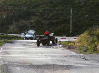 BÉJAÏA ,Dangereux affaissements sur la RN24