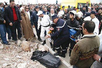 Brahim et Haroun enterrés hier,Une indicible douleur