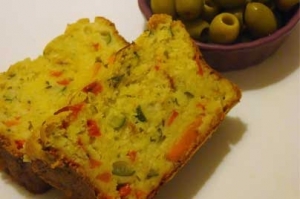 Cake salé aux légumes