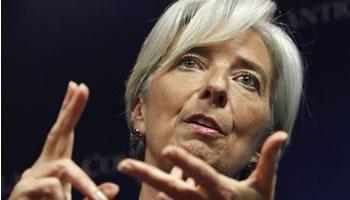 Christine lagarde à son arrivée à l&rsquo;aéroport d&rsquo;Alger, »Je suis venue apprendre »