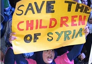 Combats meurtriers à la frontière Libano-Syrienne,Les enfants utilisés sur la ligne de front