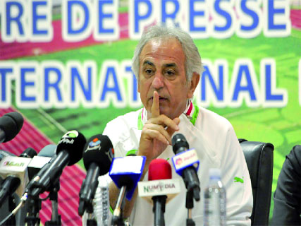 Conférence de presse de Vahid Halilhodzic “L’Algérie a tout juste une petite équipe en construction !”