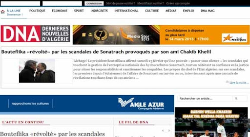 Faute de recettes publicitaires, le site d’information Dernières Nouvelles d’Algérie fait ses adieux