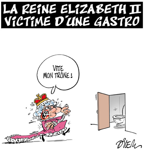 La reine Elizabeth 2 victime d&rsquo;une Gastro