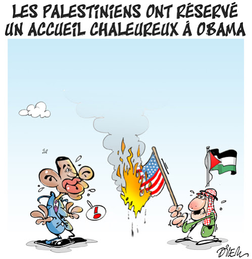 Les Palestiniens ont réservé un accueil chaleureux à Obama