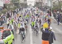 Omnisports/ Cyclisme – Tour d&rsquo;Algérie – 2e étape Grechyn Sergeiy vainqueur à Biskra