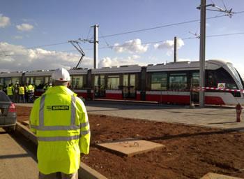 Tramway d’Oran,Mise en service non commerciale aujourd’hui