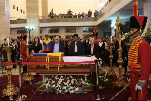 Venezuela: funérailles en grande pompe pour Chavez