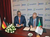 Algérie-Allemagne : signature d’un protocole de partenariat entre les laboratoires « Novapharm » et « Merck »