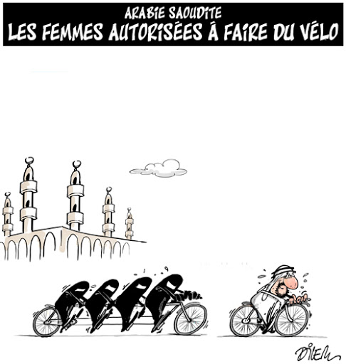 Arabie Saoudite,les femmes autorisées à faire du vélo