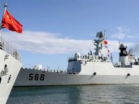 Deux frégates et un bâtiment pétrolier ravitailleur chinois au port d’Alger