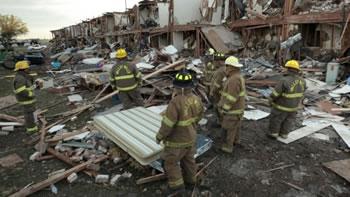«Explosion» cauchemardesque au Texas,L&rsquo;explosion dans une usine de West (Texas) a dévasté une partie de la ville