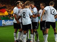 Football, La leçon allemande