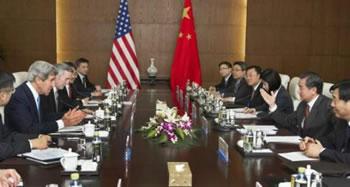 Il veut inciter la Chine à faire «plier» La Corée du nord, »L&rsquo;heure est critique » affirme Kerry à Pékin