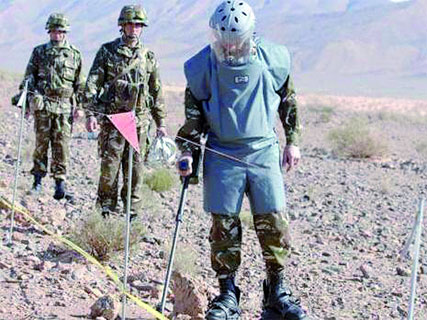 L’Algérie au Top ten des pays engagés dans le déminage “L’opération touchera les engins explosifs posés par les terroristes”