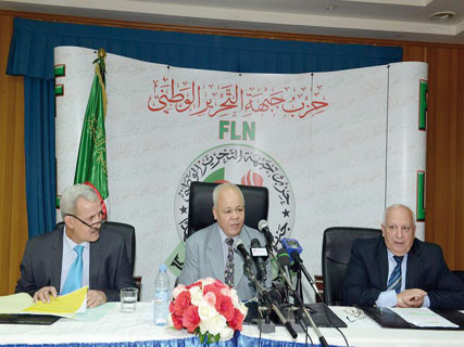 Le FLN parle de ses propositions pour l’amendement de la Constitution