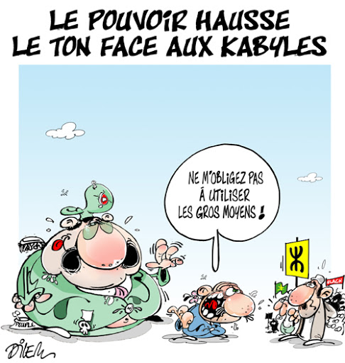 Le pouvoir hausse le ton face aux Kabyles