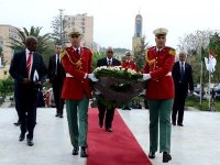 Le président Zuma se recueille à la mémoire des martyrs de la guerre de Libération