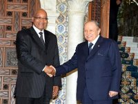 Les problèmes de la sécurité du continent africain au menu de la rencontre entre Bouteflika et Zuma