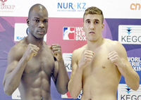 Omnisports/ Boxe Championnat du monde WSB La Dolce Gabbana de Benchabla face aux Ukrainiens en demi-finales