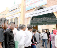 Ouargla / Salon du recrutement de la DGSN, Une grande affluence