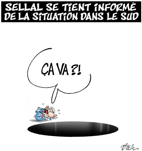Sellal se tient informé de la situation dans le sud