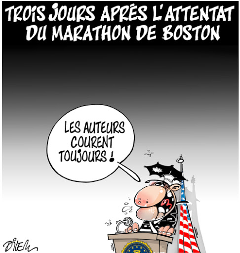 Trois jours après l&rsquo;attentat du Marathon de Boston