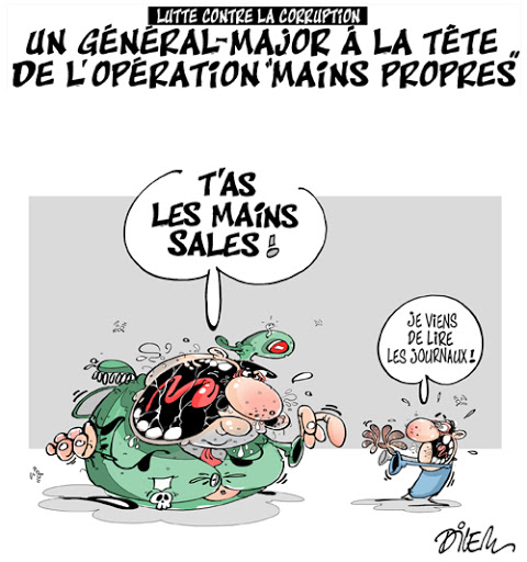 Un général-Major à la tète de l&rsquo;opération mains propres